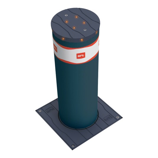 BFT Dampy B 219/700 Semi-Automatic Gas Bollard (Stainless Steel) - P970087 00002 (Painted Steel Model Shown As Example)