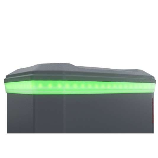 BFT Giotto Ultra 36 With LED Red And Green Top Lights (Light Ring Goes Under Barrier Cap) - P120125