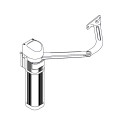 BFT E5 BT A18 Low Voltage Electromechanical Swing Gate Opener - P930027 00001