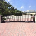 BFT Giuno BT A50 UL Dual Kit LE Double Swing Gate Opener Kit w/ Battery Backup - KGIUNOULA50D-LE