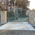 BFT Giuno BT A20 UL Dual Automatic Swing Gate Opener Kit w/ Battery Backup- KGIUNOULA20D-LE