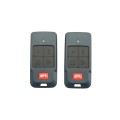 BFT Igea BT UL Dual Kit LE Electromechanical Double Swing Gate Opener Kit With Battery Backup - KIGEA-UL-D-LE