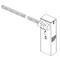 BFT Moovi 30 Barrier Gate Opener 120V Grey - P940062 00001