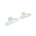 BFT Aluminum Post Pair For Mounting THEA/DESME/COMPACTA Series Photocells - P903028