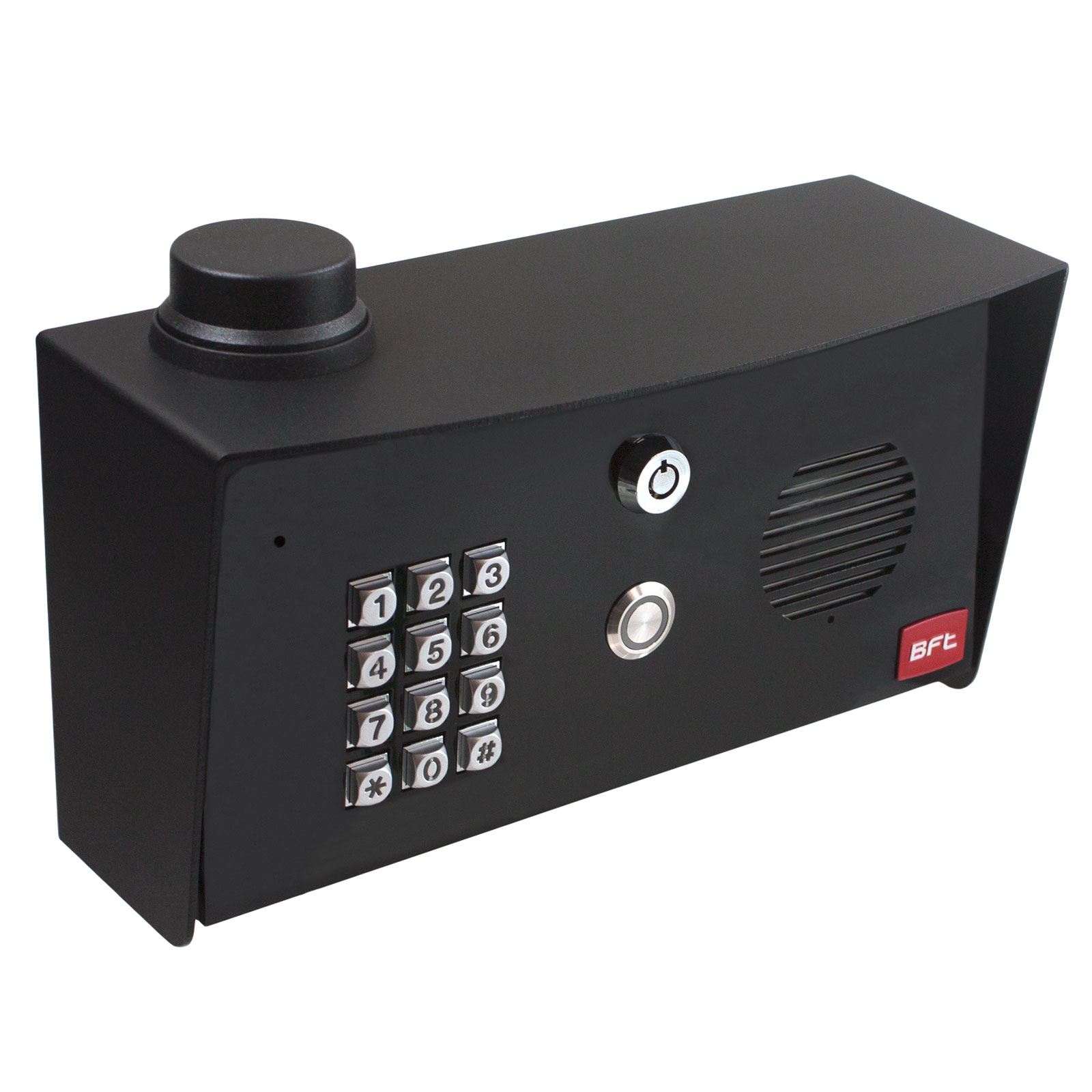 BFT Cellular Call Box With Keypad-Pedestal Mount